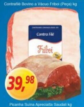 Supermercados Guanabara Contrafile bovina a Vacuo Friboi 1kg oferta