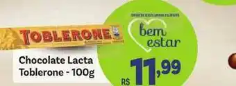 Covabra Supermercados Chocolate Lacta Toblerone 100g oferta