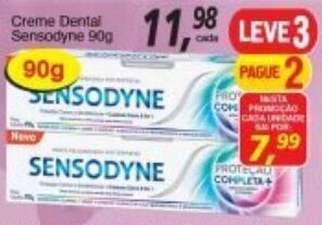 Supermercados Guanabara Creme Dental Sensodyne 90g oferta