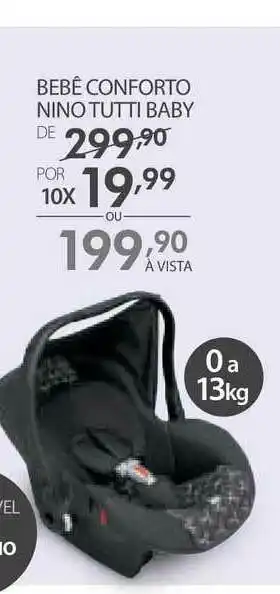 Bebê Conforto Nino Tutti Baby
