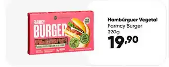 Hambúrguer Vegetal Farmacy Burger 220g