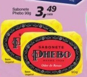 Supermercados Guanabara Sabonete Phebo 90g oferta