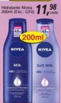 Supermercados Guanabara Hidratante Nivea 200ml oferta