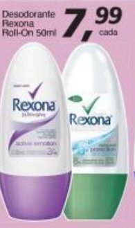 Supermercados Guanabara Desodorante Rexona Roll on 50ml oferta