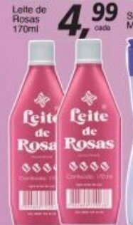 Supermercados Guanabara Leite de Rosas 170ml oferta