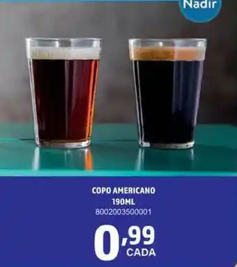Copo Americano 190ml