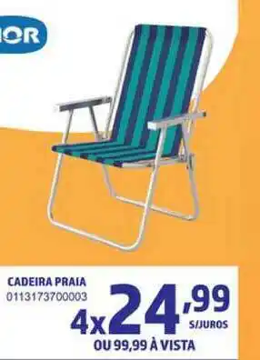 Casa Freitas Cadeira Praia oferta