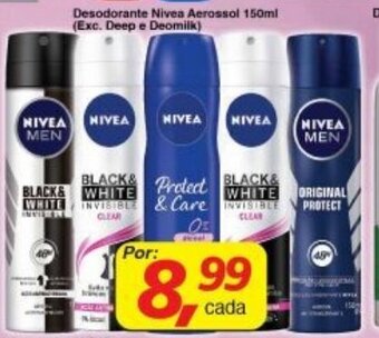 Supermercados Guanabara Desodorante Nivea Aerossol 150ml oferta
