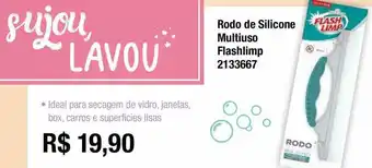 Rodo De Silicone Multiuso Flashlimp 2133667