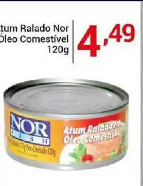 X Supermercados Atum Ralado Nor óleo Comestivel 120g oferta
