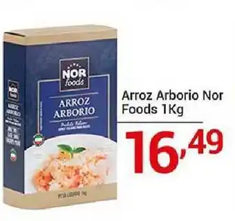 X Supermercados Arroz Arborio Nor Foods 1kg oferta