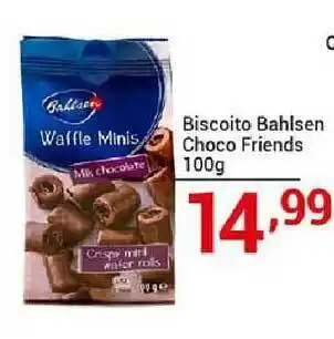 X Supermercados Biscoito Bahlsen Choco Friends 100g oferta