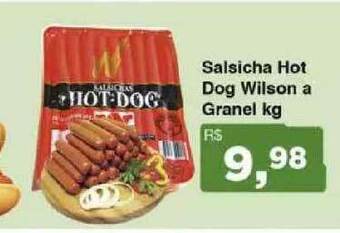Salsicha Hot Dog Wilson A Granel 1kg