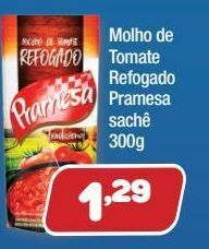 Costazul Supermercados Molho de tomate pramesa 300g oferta