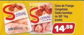 Costazul Supermercados Coxa de frango sadia 1kg oferta