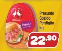 Costazul Supermercados Presunto cozido perdigão kg oferta