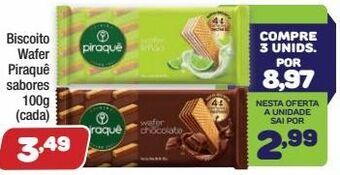 Costazul Supermercados Biscoitos piraquê 100g oferta