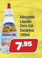 Costazul Supermercados Adoçante líquido zero cal 100ml oferta