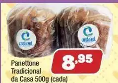 Costazul Supermercados Panettones da casa 500g oferta