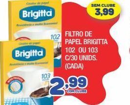 Costazul Supermercados Filtro de papel brigitta 102 ou 103 30un oferta