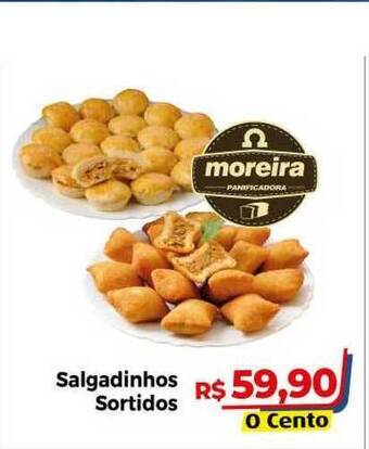 Hiper Moreira Salgadinhos Sortidos oferta