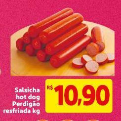 Mercado Extra Salsicha hot dog oferta