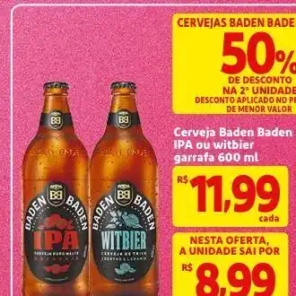 Mercado Extra Cerveja baden baden oferta
