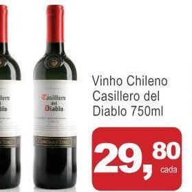 Mineirão Atacarejo Vinho chileno oferta