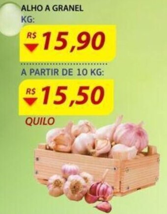 Assaí Atacadista Alho a granel 1kg oferta