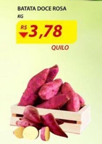 Assaí Atacadista Batata Doce Rosada 1kg oferta