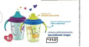 Caneca Antivazamento Aprendizado Magia