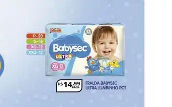 Fralda Babysec Ultra Jumbinho