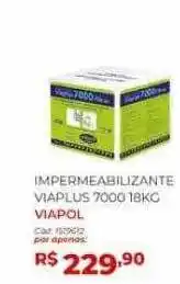 Impermeabilizante viaplus 7000 18kg viapol