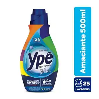 Nagumo Amaciante concentrado ypê blue 500ml oferta