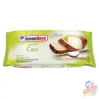 Bolo seven boys coco pte 250g