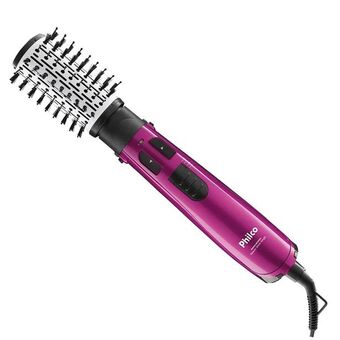 Escova secadora rotativa philco beauty shine 2 velocidades 1100w