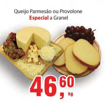 Supermercados Mundial Queijo Parmesao ou Provolone Especial a granel 1kg oferta