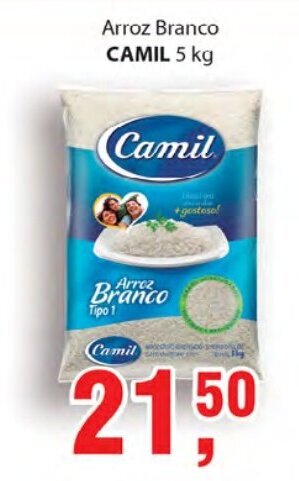 Supermercados Mundial Camil 5kg oferta