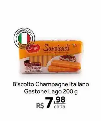 Verdemar Supermercado Biscoito champagne italiano gastone lago oferta