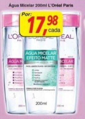 Agua Micelar 200ml L'Oreal Paris