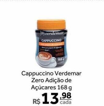 Verdemar Supermercado Cappuccino verdemar zero adição de açúcares oferta