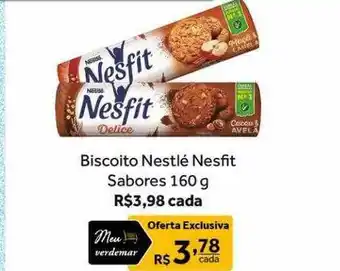 Verdemar Supermercado Biscoito nestlé nesfit sabores oferta