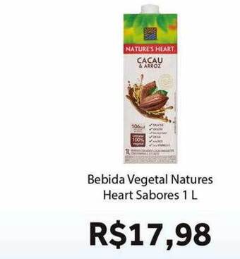 Verdemar Supermercado Bebida vegetal natures heart sabores oferta