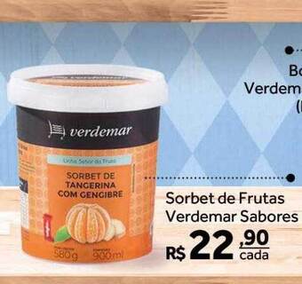 Verdemar Supermercado Sorbet de frutas verdemar sabores oferta
