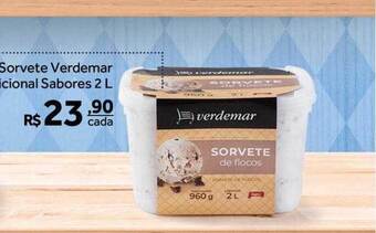 Verdemar Supermercado Sorvete verdemar tradicional sabores oferta