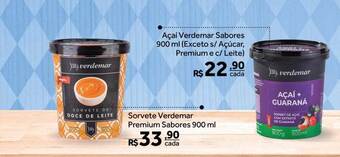 Verdemar Supermercado Açai verdemar sabores sorvete verdemar premium sabores oferta