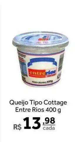 Verdemar Supermercado Queijo tipo cottage entre rios oferta