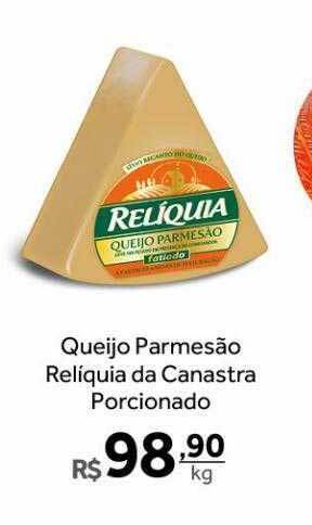 Verdemar Supermercado Queijo parmesão reliquia da canastra porcionado oferta