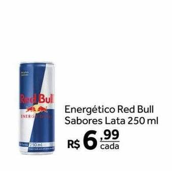 Verdemar Supermercado Energético red bull sabores lata oferta