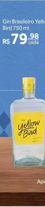 Gin brasilleiro yellow bird